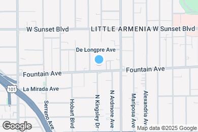 Map image of the property - 5179 Fountain Ave