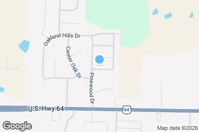Map image of the property - 190 Pine Ridge Ln