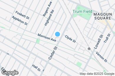 Map image of the property - 7 Boston Ave
