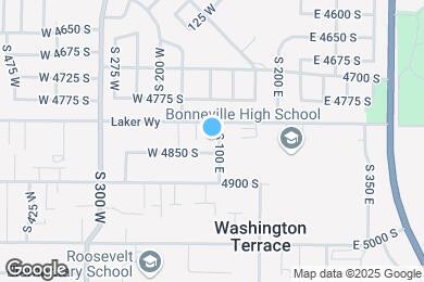 Map image of the property - 4839 S 100 E