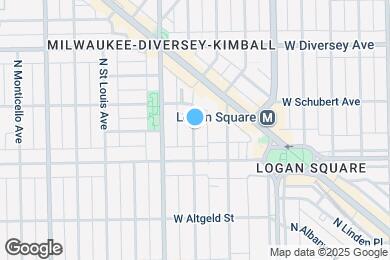 Map image of the property - 2625 N Spaulding Ave
