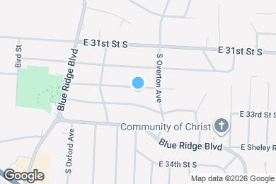 Map image of the property - 9623 E 32nd St S