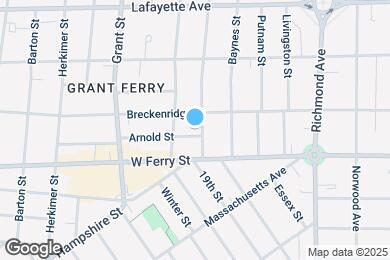 Map image of the property - 84 Arnold St