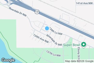 Map image of the property - 13885 Ironstone Tr NW