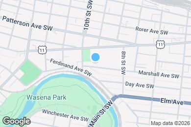 Map image of the property - 857 Marshall Ave SW