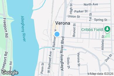 Map image of the property - 306 South Ave