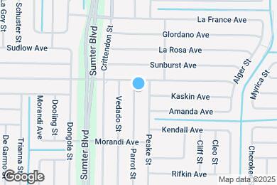 Map image of the property - 2938 Parrot St