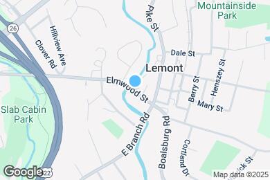Map image of the property - 829 Elmwood St
