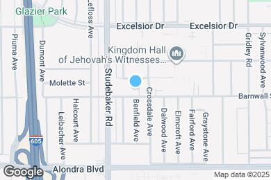 Map image of the property - 11051 Barnwall St