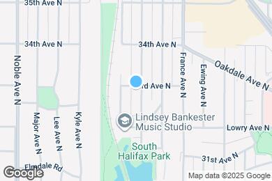 Map image of the property - 3257 Halifax Ave N