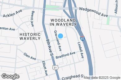 Map image of the property - 2200 Grantland Ave