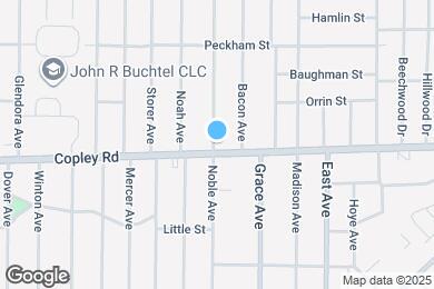 Map image of the property - 884 Copley Rd