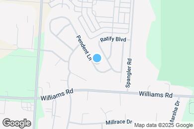 Map image of the property - 3822 Pendent Ln