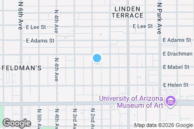 Map image of the property - 609 E Mabel St