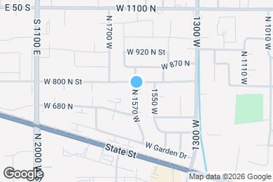 Map image of the property - 782 N 1570 W