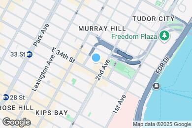 Map image of the property - 240 E 35th St