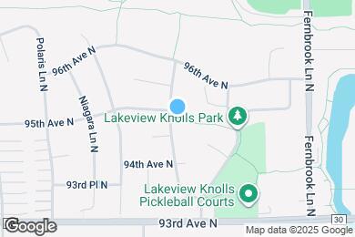Map image of the property - 9486 Kingsview Ln N