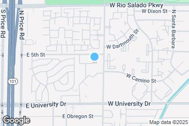 Map image of the property - 2516 E 5th Pl