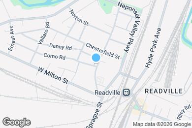Map image of the property - 135 Readville St