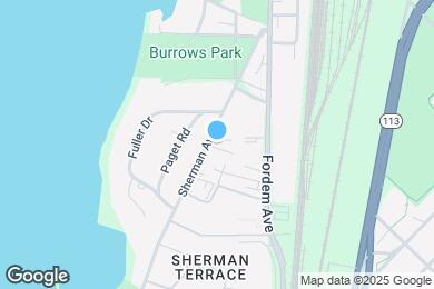 Map image of the property - 2015 Sherman Ave