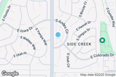 Map image of the property - 1697 S Andes Way