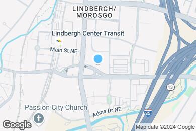 Map image of the property - Overture Buckhead South 55+ Apartment Homes