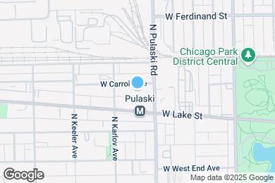 Map image of the property - 4023 W Carroll Ave