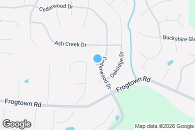 Map image of the property - 10255 Cedarwood Dr