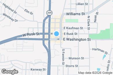 Map image of the property - 201 E Washington St