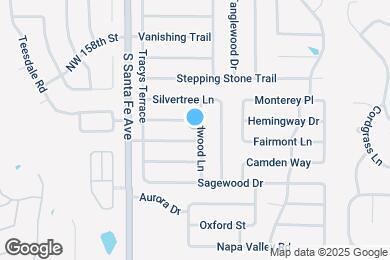 Map image of the property - 2513 Redwood Ln