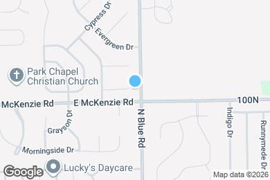 Map image of the property - 1489 Mimosa Ct