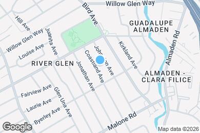 Map image of the property - 1826 Coastland Ave
