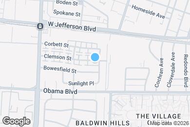 Map image of the property - 3477 Carmona Ave