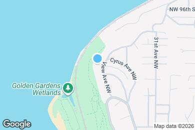 Map image of the property - 9117 View Ave NW