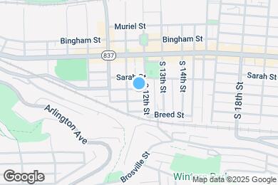 Map image of the property - 1118 Bradish St