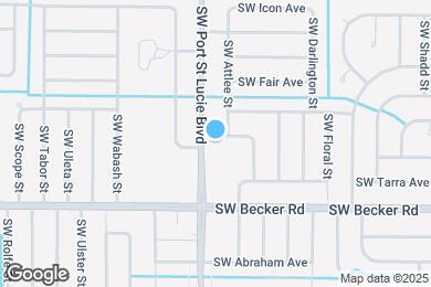 Map image of the property - 792 SW Babbit Dr