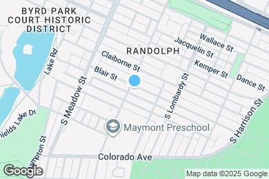 Map image of the property - 1723 Blair St