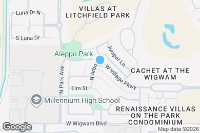 Map image of the property - 845 W Village Pkwy