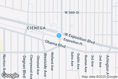 Map image of the property - 2700 Exposition Pl