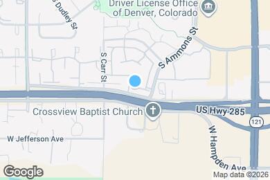 Map image of the property - 3463 S Ammons St