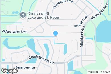 Map image of the property - 1320 Creekview Ct