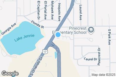 Map image of the property - Furnished Studio-Orlando - Sanford - Airport
