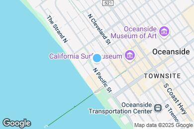Map image of the property - 400 N Pacific St
