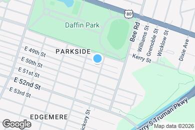 Map image of the property - 1427 E 48th St