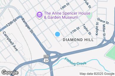 Map image of the property - 1612 Pierce St