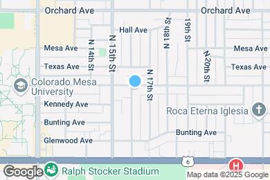 Map image of the property - 1603 Elm Ave