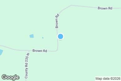 Map image of the property - 1316 Brown Rd