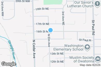 Map image of the property - 1515 N Elm Ave
