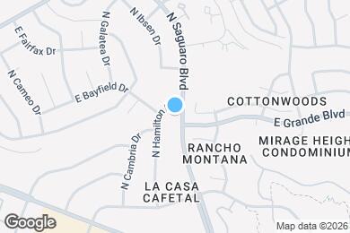 Map image of the property - 13847 N Hamilton Dr