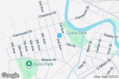 Map image of the property - 175 2nd Ave